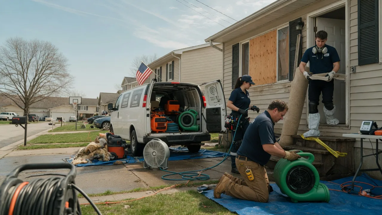 Water Damage Restoration in Comfort, TX near me